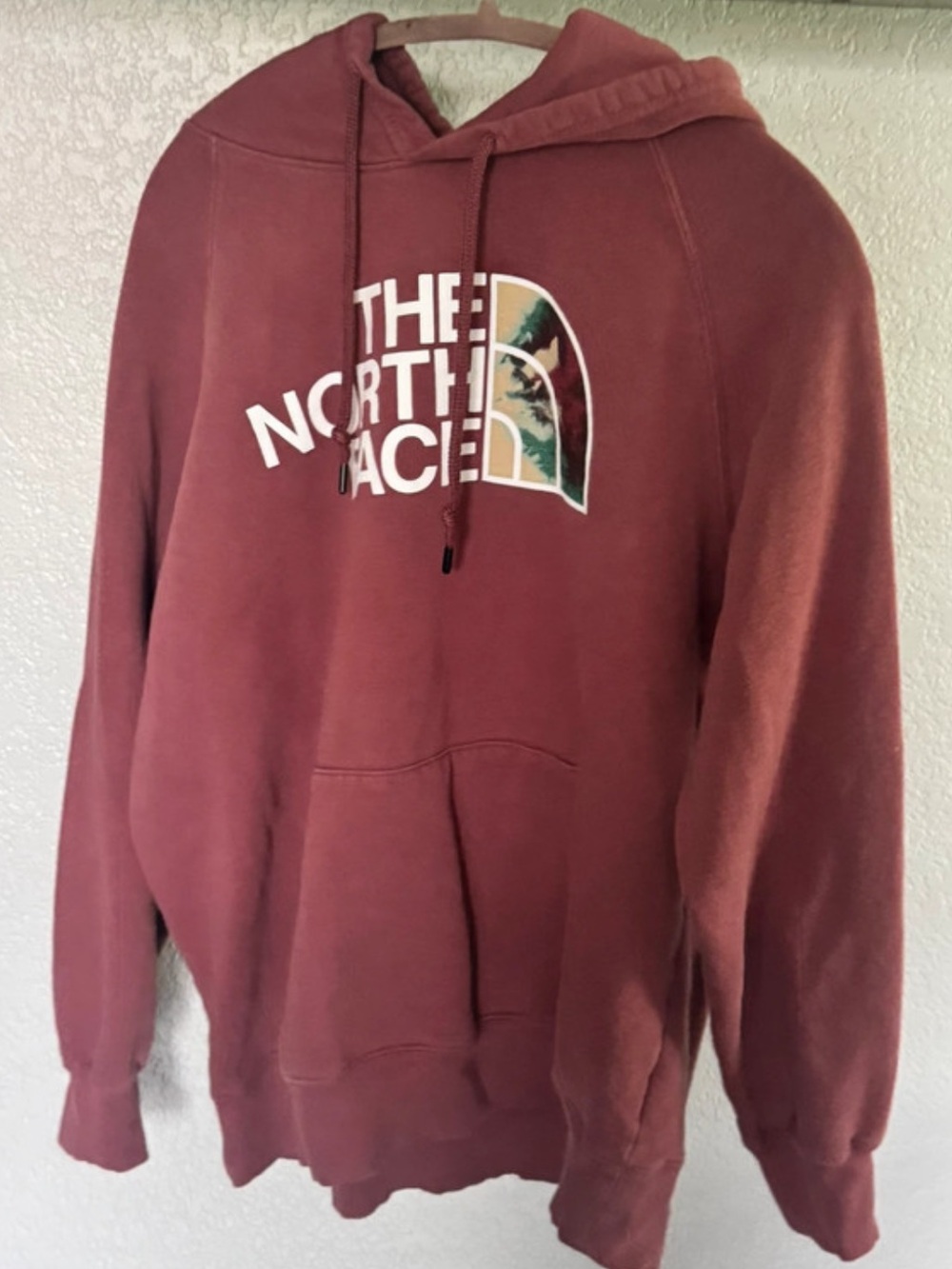The North Face Men's Pullover Hoodie in Dusty Rose